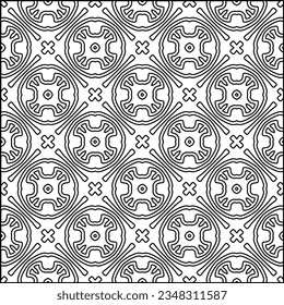 Resumen de antecedentes con cifras de líneas. patrón blanco y negro para página web, texturas, tarjeta, afiche, tela, textil. Diseño repetitivo gráfico monocromo.