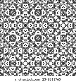 Resumen de antecedentes con cifras de líneas. patrón blanco y negro para página web, texturas, tarjeta, afiche, tela, textil. Diseño repetitivo gráfico monocromo.
