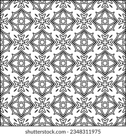 Resumen de antecedentes con cifras de líneas. patrón blanco y negro para página web, texturas, tarjeta, afiche, tela, textil. Diseño repetitivo gráfico monocromo.
