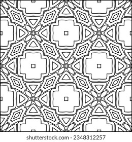 Resumen de antecedentes con cifras de líneas. patrón blanco y negro para página web, texturas, tarjeta, afiche, tela, textil. Diseño repetitivo gráfico monocromo.