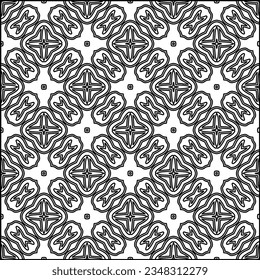 Resumen de antecedentes con cifras de líneas. patrón blanco y negro para página web, texturas, tarjeta, afiche, tela, textil. Diseño repetitivo gráfico monocromo.
