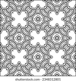 Resumen de antecedentes con cifras de líneas. patrón blanco y negro para página web, texturas, tarjeta, afiche, tela, textil. Diseño repetitivo gráfico monocromo.
