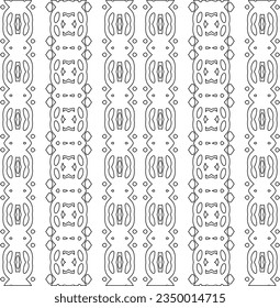 Resumen de antecedentes con cifras de líneas. patrón blanco y negro para página web, texturas, tarjeta, afiche, tela, textil. Diseño repetitivo gráfico monocromo.