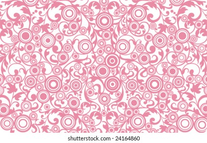 Abstract background with filigree ornament, vector images scale to any size.