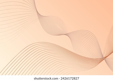 Abstract background filled with intricate lines and gracefully curving shapes