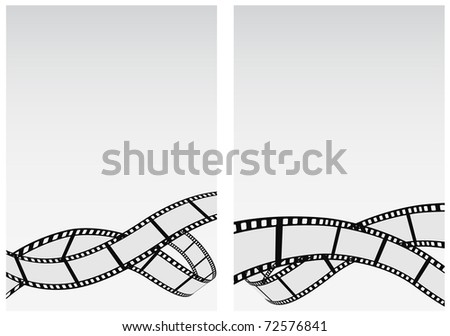 abstract background with film strip