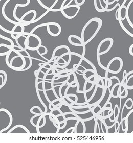 Abstract background of fine lines on the grey background.