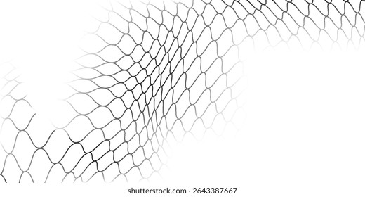 Contexto abstrato para as redes de pesca. Padrão perfeito para roupas esportivas ou gol de futebol, rede de voleibol, basquete aro moderno abstrato simples