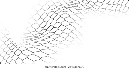 Contexto abstrato para as redes de pesca. Padrão perfeito para roupas esportivas ou gol de futebol, rede de voleibol, basquete aro moderno abstrato simples design
