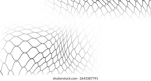 Contexto abstrato para as redes de pesca. Padrão perfeito para roupas esportivas ou gol de futebol, rede de voleibol, basquete hoop moderno abstrato
