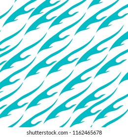 Abstract background with flaming waves.