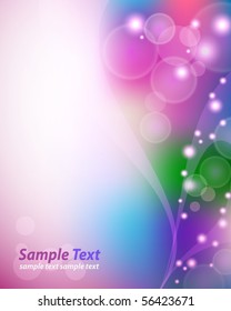 Abstract background with flares