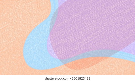 ABSTRACT BACKGROUND FLAT COLORFUL WITH HAND DRAWN SCRIBBLE SHAPES VECTOR DESIGN TEMPLATE FOR WALLPAPER, COVER DESIGN, HOMEPAGE DESIGN