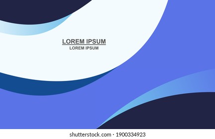 abstract background for Flat horizontal business card