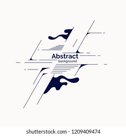 Abstract background in a flat, minimalistic style. Vector illustration