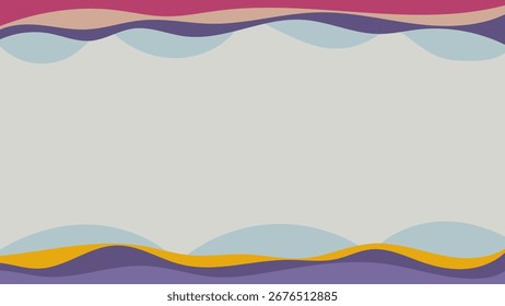 FUNDO ABSTRATO LARANJA PLANA ROSA ROSA AZUL SUAVE PASTEL COR COM FORMAS ORGÂNICAS DESENHADAS À MÃO DESIGN VETOR MODELO BOM PARA SITE MODERNO, PAPEL DE PAREDE, DESIGN DE CAPA 