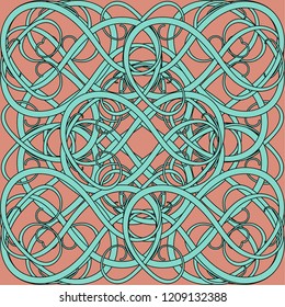 
Abstract background with flat pattern and stroke for your design. Eps10 vector.