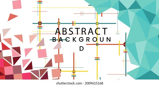 abstract background flat style design full color with white dominant color