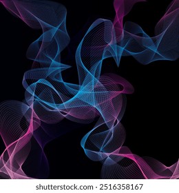 abstract background flat vector bright color