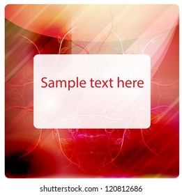 Abstract background with floral for business presentation.