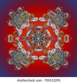 Abstract background with Floral Elements. Vector illustration.r