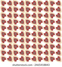 abstract background with floral ornament