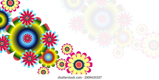 Abstract background. Floral Pattern background design