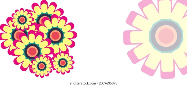 Abstract background. Floral Pattern background design