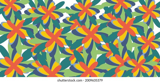 Antecedentes abstractos. Diseño de fondo de patrón floral