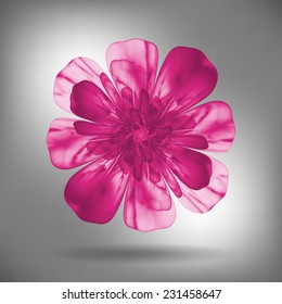 Abstract background with floral shapes. Colorful texture for variety of design usages.