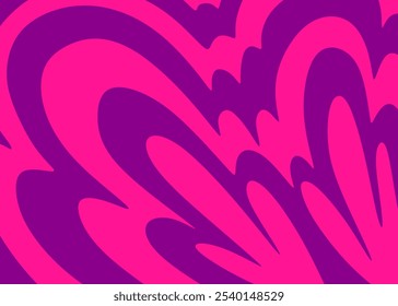 Abstract background with floral theme pattern. Abstract gradient wavy lines pattern