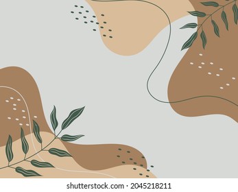 abstract background floral vector botanical