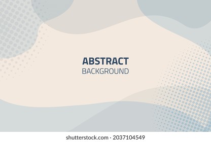 Fondo abstracto con forma de semitono de minimalismo de flujo. Adecuado para la presentación