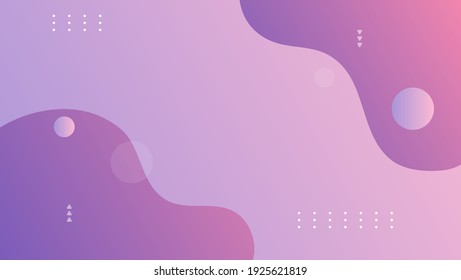 abstract background with flowed shapes in purple color .vector illustration