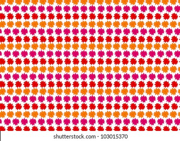 Abstract background with flower