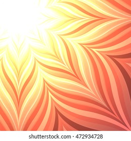 Abstract background with flower.