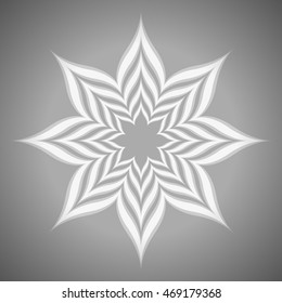 Abstract background. Abstract flower. Ornament Pattern. Decorative element.