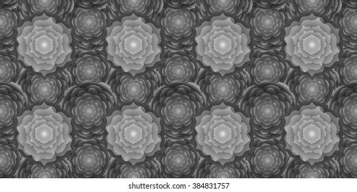 Abstract background with flower ornament. Vector illustration.