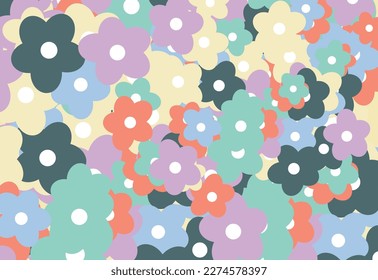 abstract background with flower shape  modern art, design for advertising, cover book, sale banner, business presentation, packaging and landing website template. Vector Eps 10
