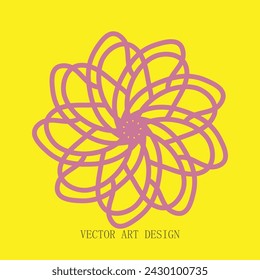 fondo abstracto con plantilla de flores