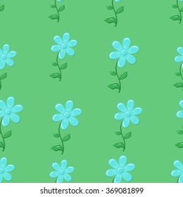 Abstract background with flowers.Seamless pattern for web page background, textile and wallpaper. Vector illustration.