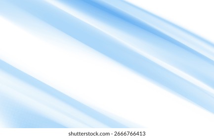 Abstract background with flowing azure stripes. 