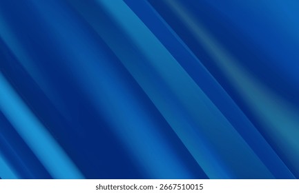 Fondo Abstractas con rayas fluidas de luz azul cobalto. 