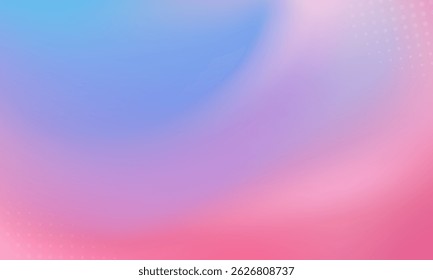 Abstract background with flowing cotton candy hues