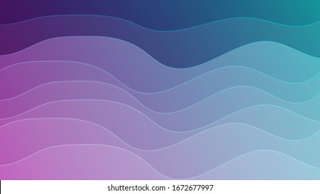 Abstract Background flowing line curves. abstract wallpaper background illustration.