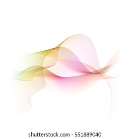 Abstract background of flowing lines