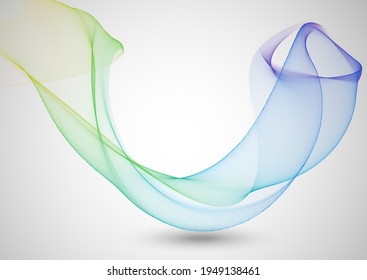 Abstract background with a flowing lines design