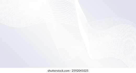 Abstract background with flowing lines. Digital future technology concept lines background abstract modern simple
