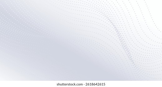 Abstract background with flowing lines. Digital future technology vector illustration
