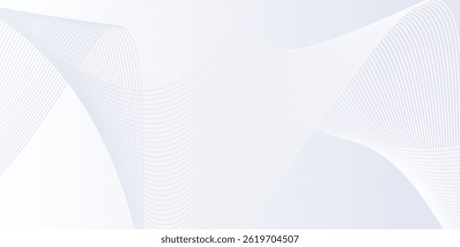 Fundo abstrato com linhas fluindo. Conceito de tecnologia do futuro digital moderno